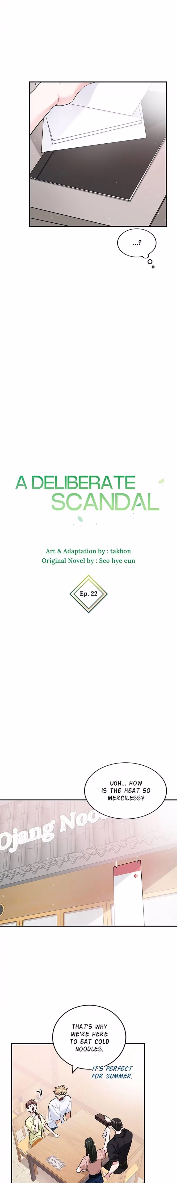 A Deliberate Scandal - Chapter 22 - Part 4