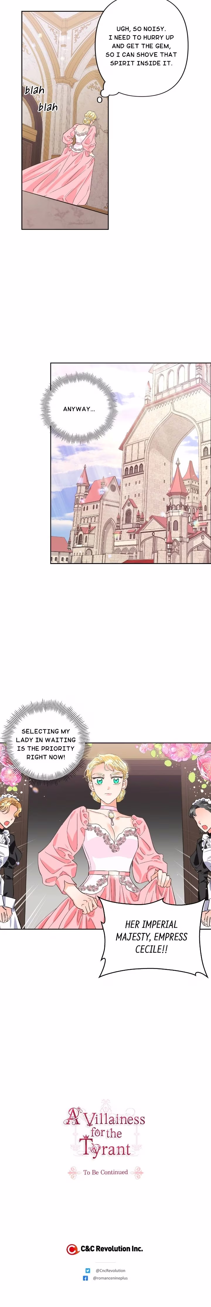 A Villainess for the Tyrant - Chapter 14 - Part 14