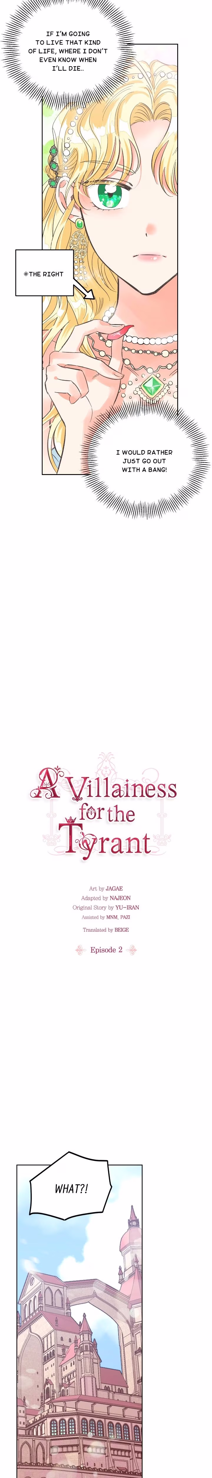 A Villainess for the Tyrant - Chapter 2 - Part 4