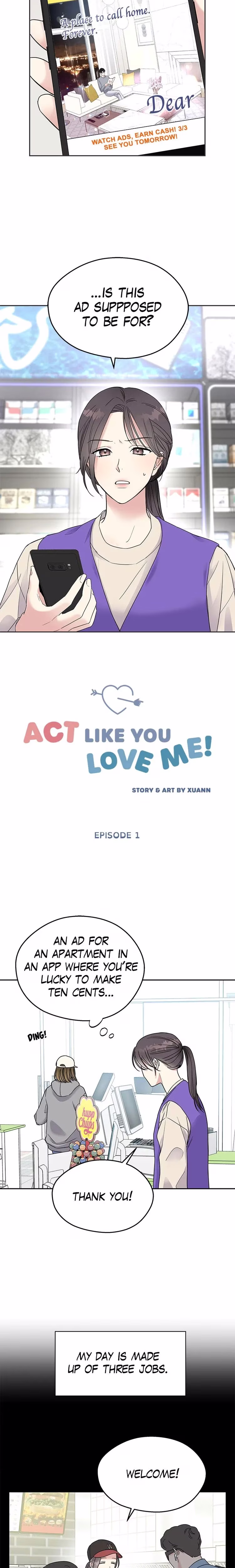 Act Like You Love Me! - Chapter 1 - Part 3