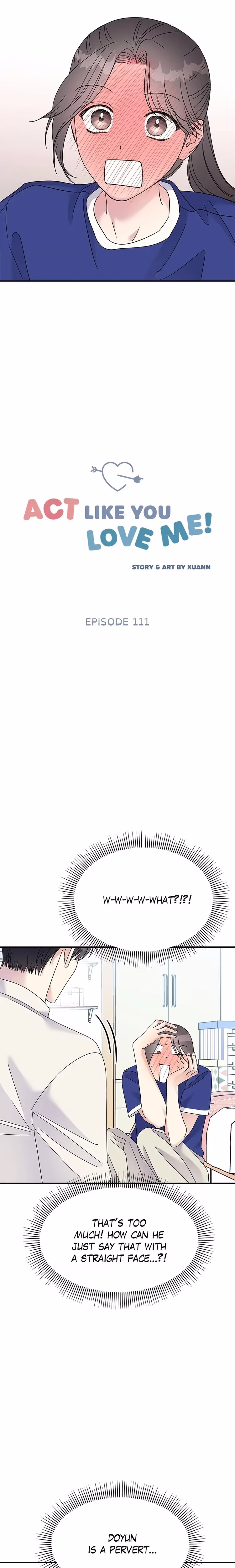 Act Like You Love Me! - Chapter 111 - Part 3