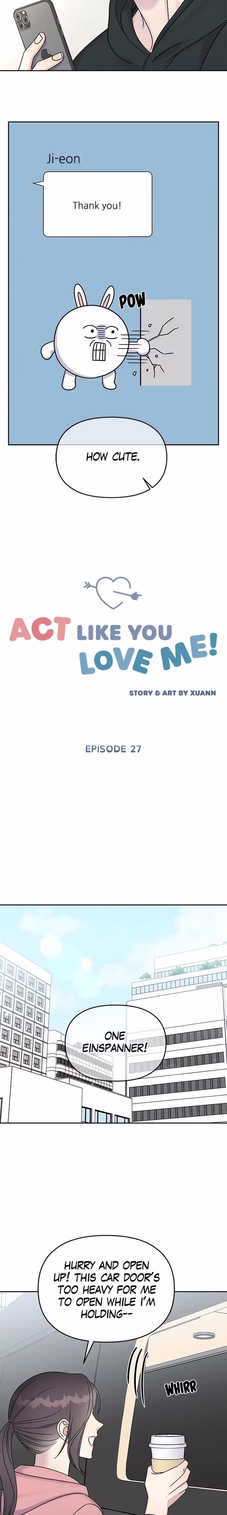 Act Like You Love Me! - Chapter 27 - Part 3