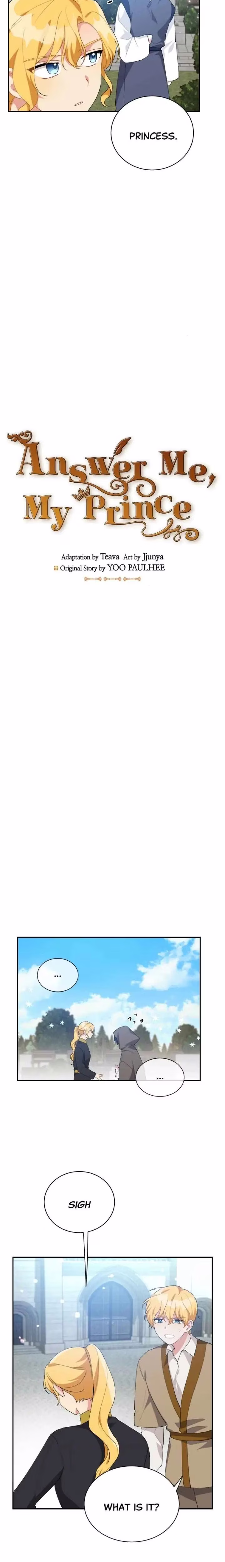 Answer Me My Prince - Chapter 40 - Part 3