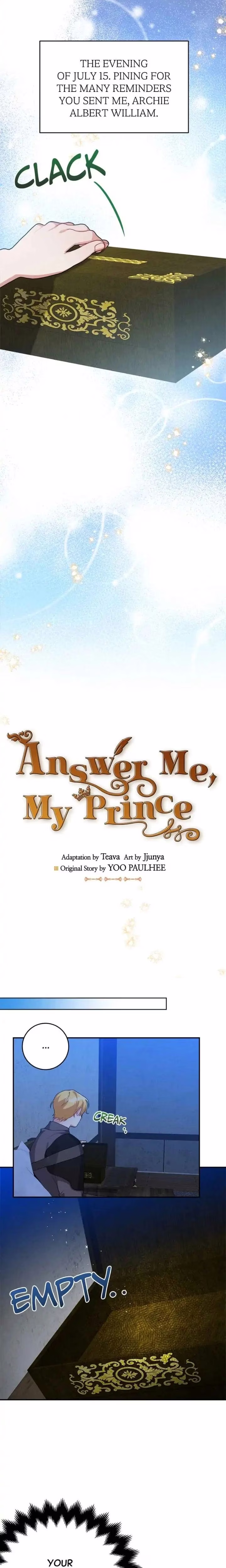 Answer Me My Prince - Chapter 45 - Part 5