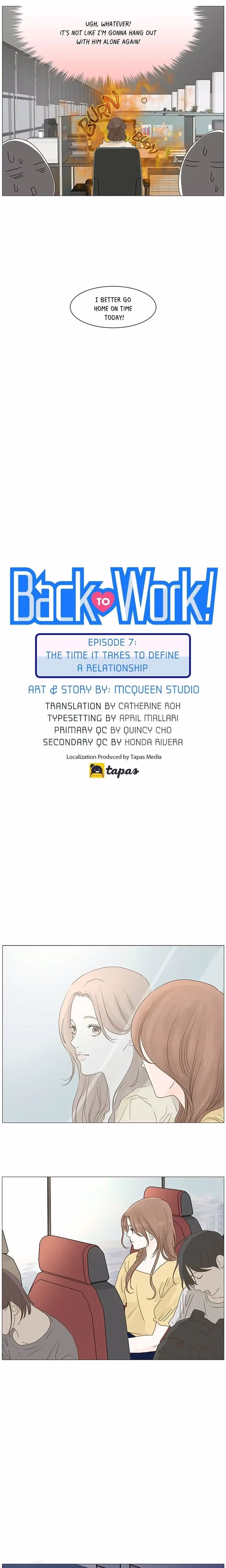 Back to Work - Chapter 7 - Part 5