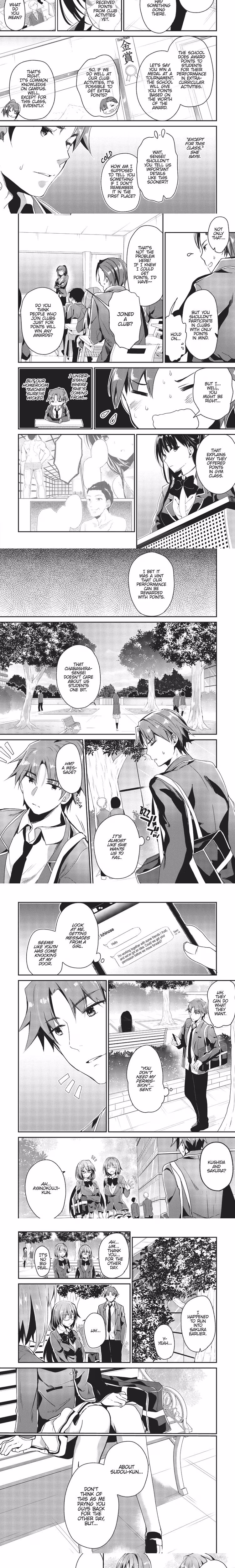 Classroom of the Elite - Chapter 14 - Part 3