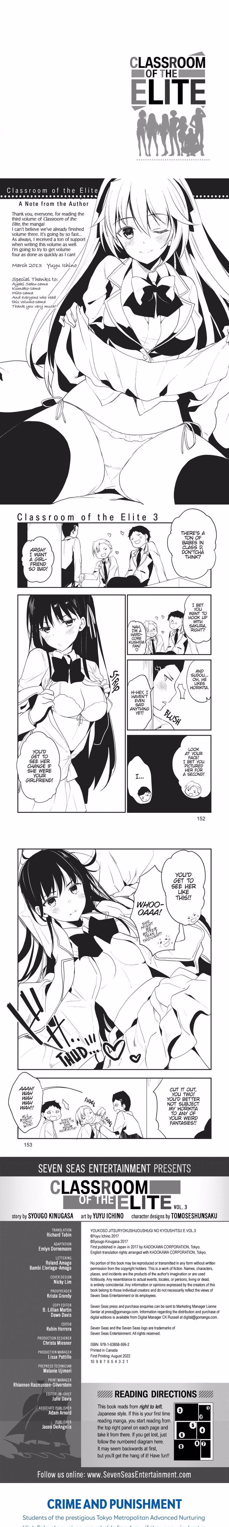 Classroom of the Elite - Chapter 17 - Part 9