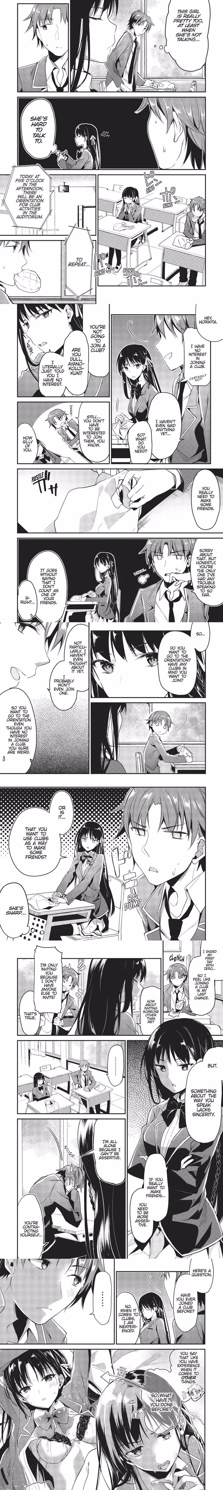 Classroom of the Elite - Chapter 3 - Part 4