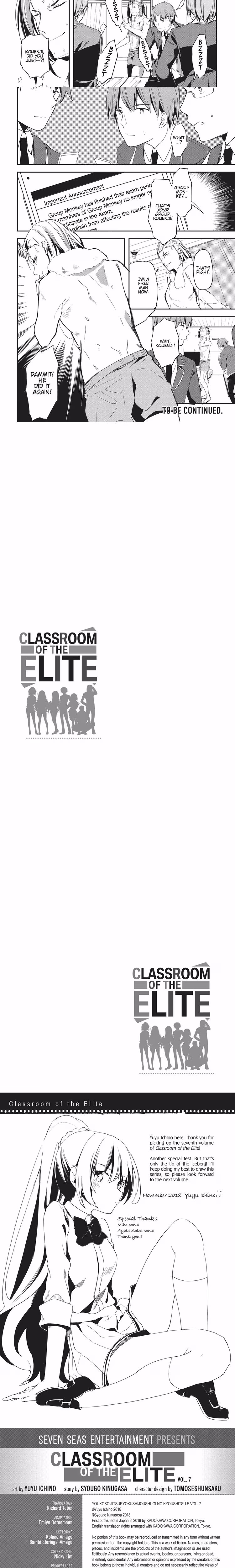 Classroom of the Elite - Chapter 38 - Part 8