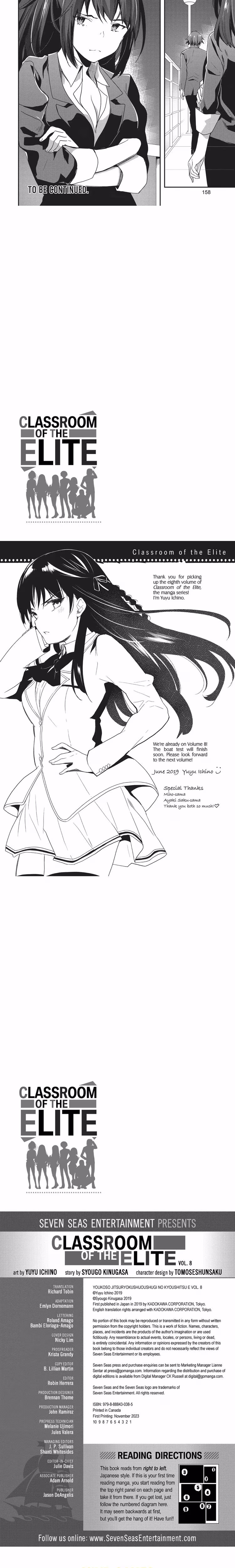 Classroom of the Elite - Chapter 44 - Part 6