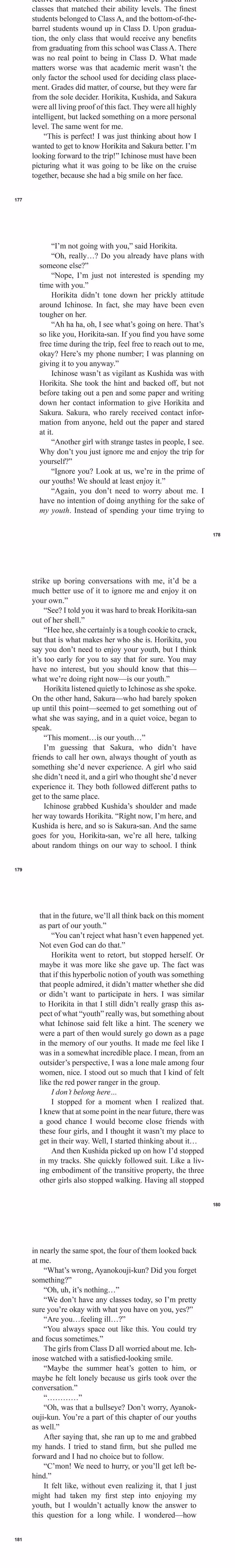 Classroom of the Elite - Chapter 7 - Part 3