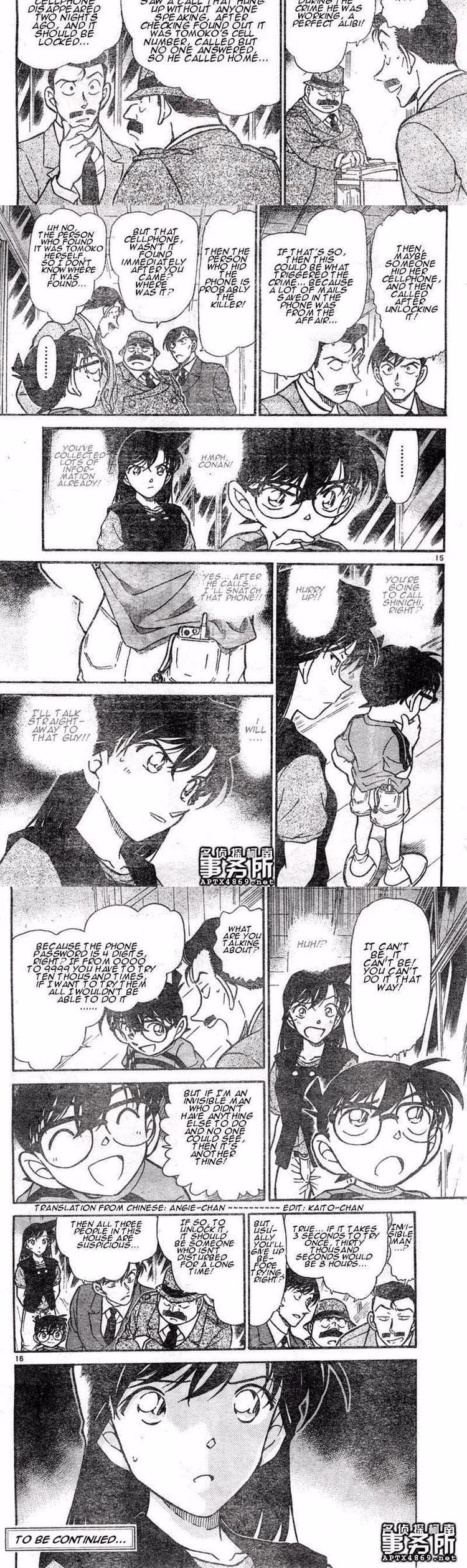 Detective Conan - Chapter 482 - Part 4