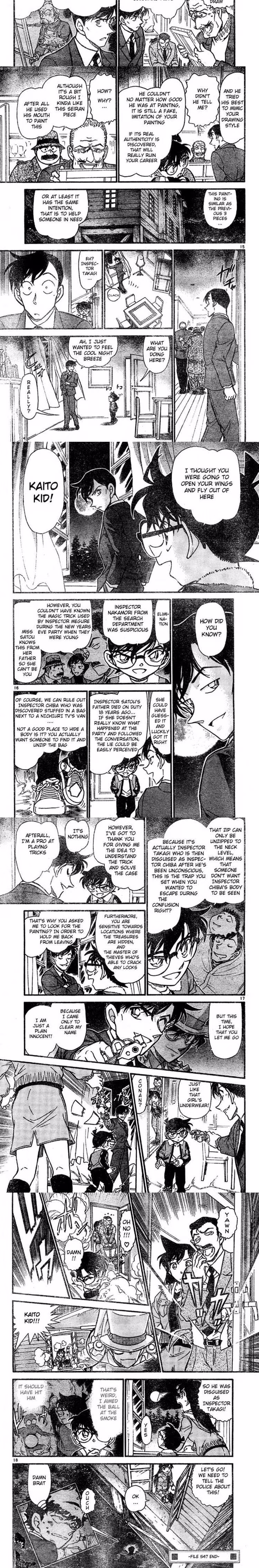 Detective Conan - Chapter 550 - Part 4
