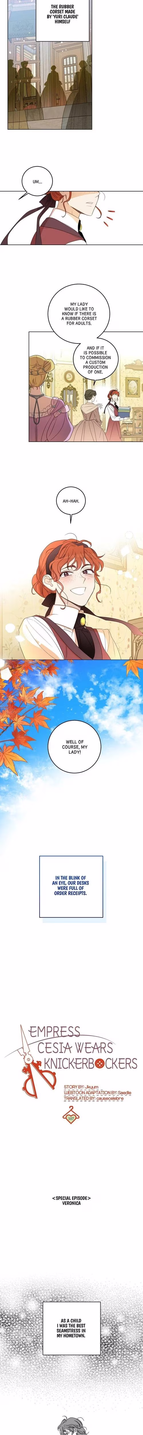 Empress Cesia Wears Knickerbockers - Chapter 110 - Part 11