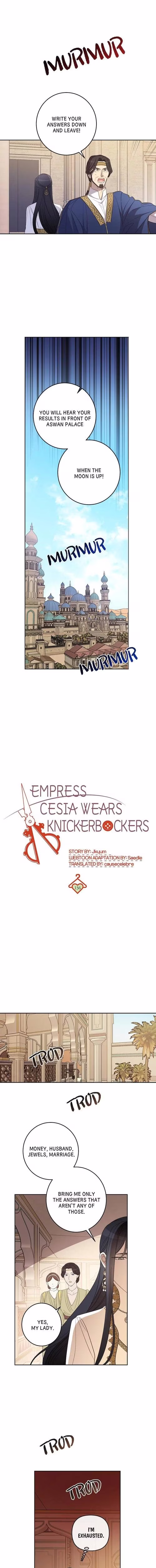 Empress Cesia Wears Knickerbockers - Chapter 139 - Part 5
