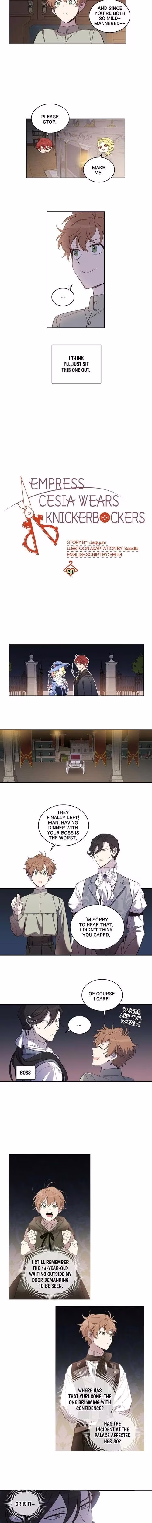 Empress Cesia Wears Knickerbockers - Chapter 31 - Part 3