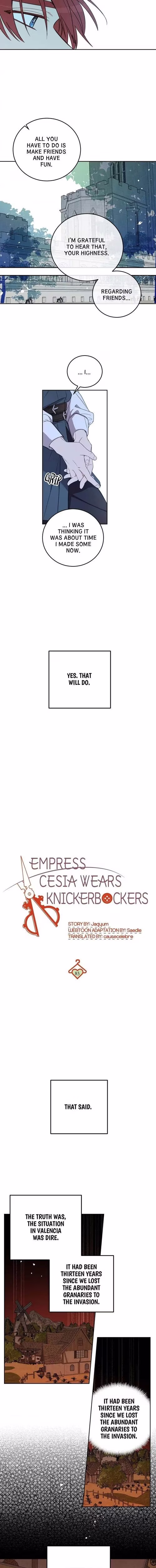 Empress Cesia Wears Knickerbockers - Chapter 86 - Part 9