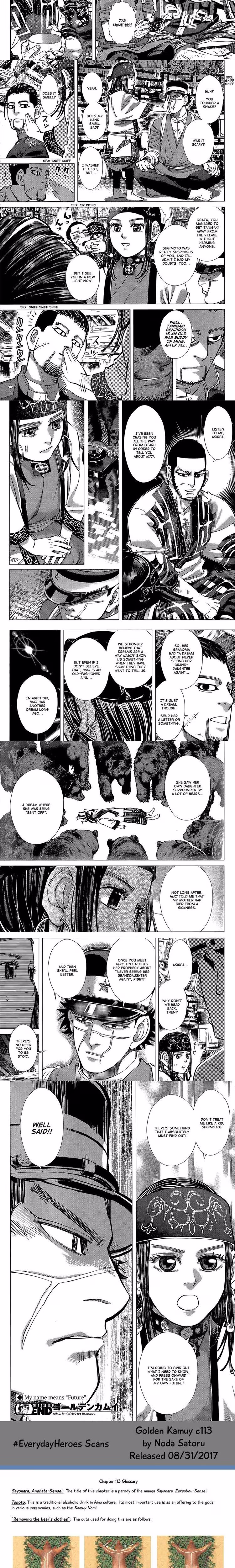 Golden Kamui - Chapter 113 - Part 4