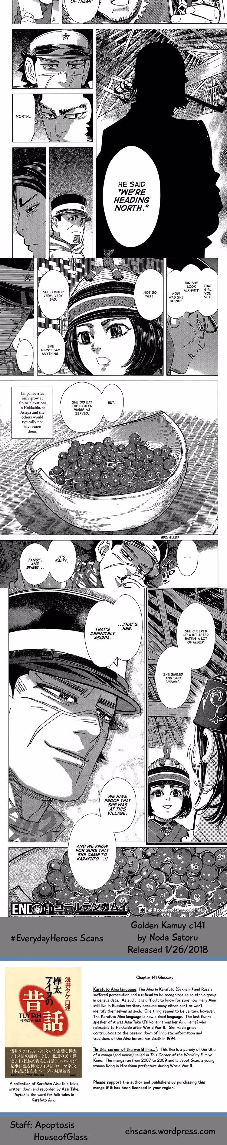 Golden Kamui - Chapter 141 - Part 3