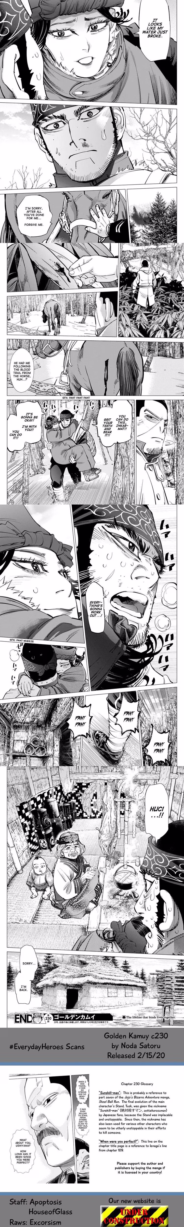 Golden Kamui - Chapter 230 - Part 4