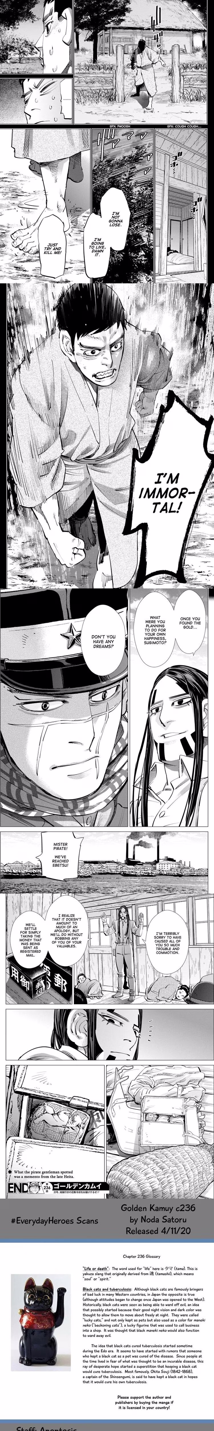 Golden Kamui - Chapter 236 - Part 4