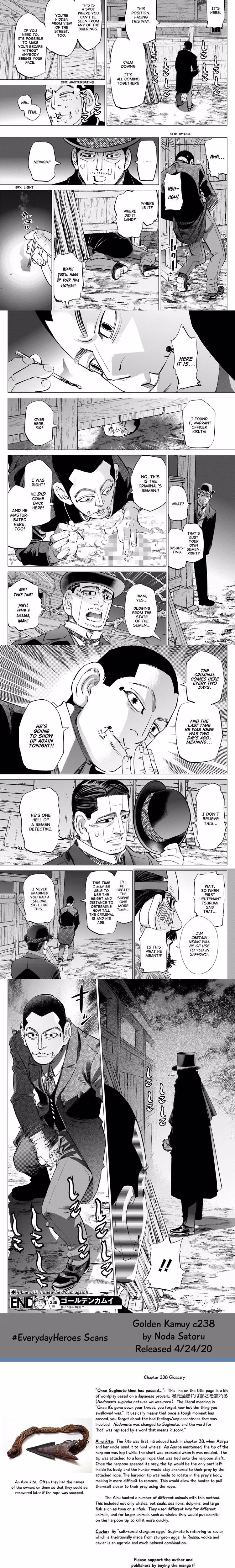 Golden Kamui - Chapter 238 - Part 4