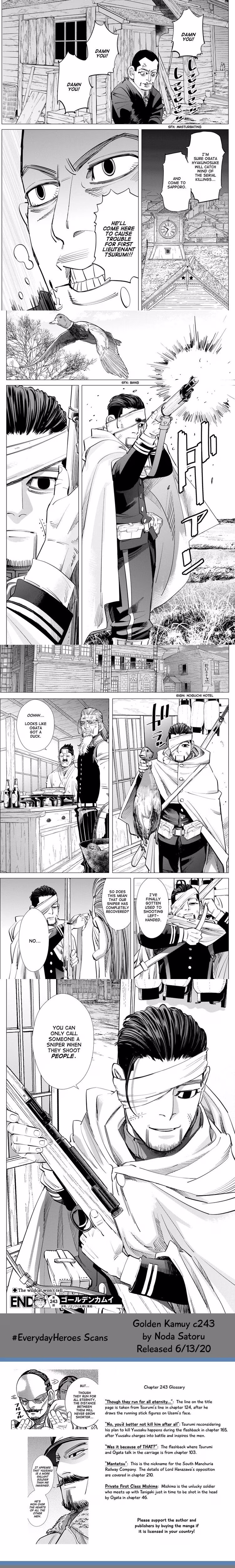 Golden Kamui - Chapter 243 - Part 4