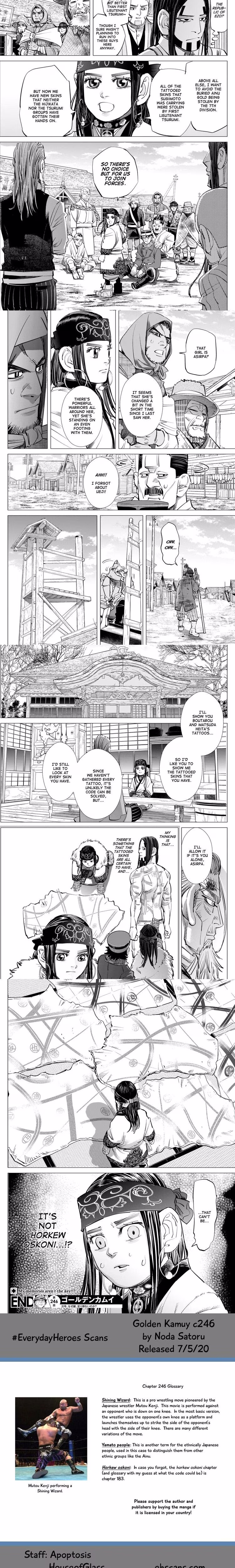 Golden Kamui - Chapter 246 - Part 4