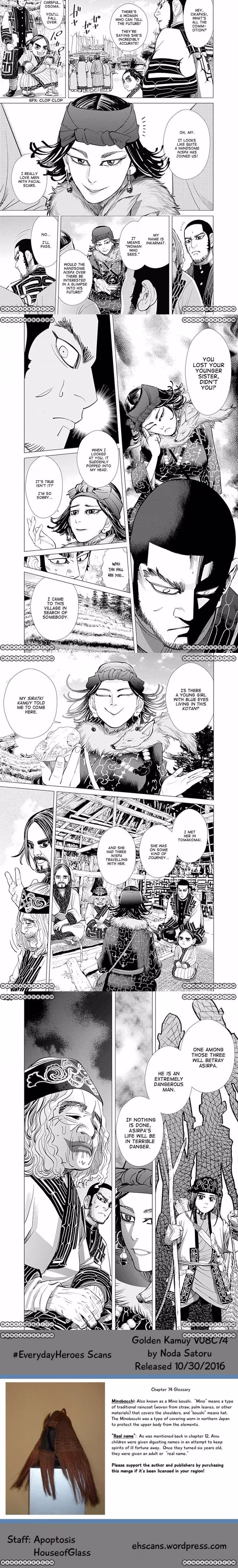 Golden Kamui - Chapter 74 - Part 4