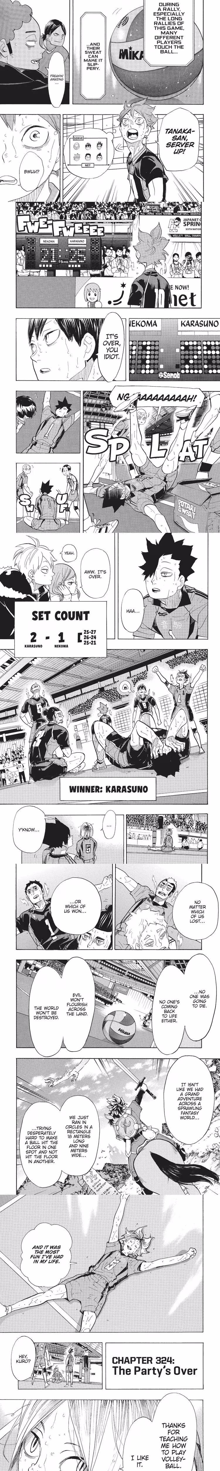 Haikyu - Chapter 353 - Part 3