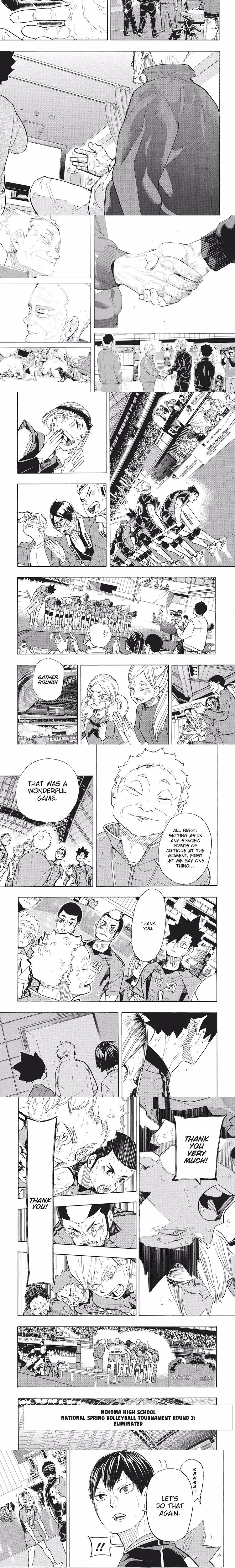 Haikyu - Chapter 354 - Part 3