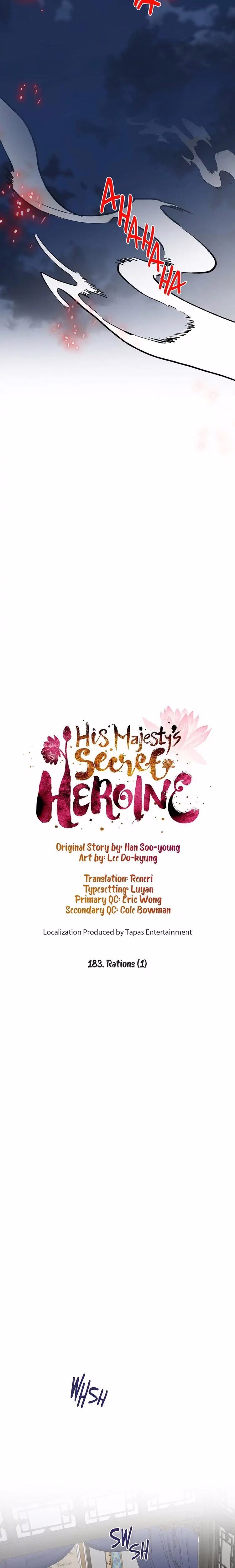 His Majesty's Secret Heroine - Chapter 184 - Part 5