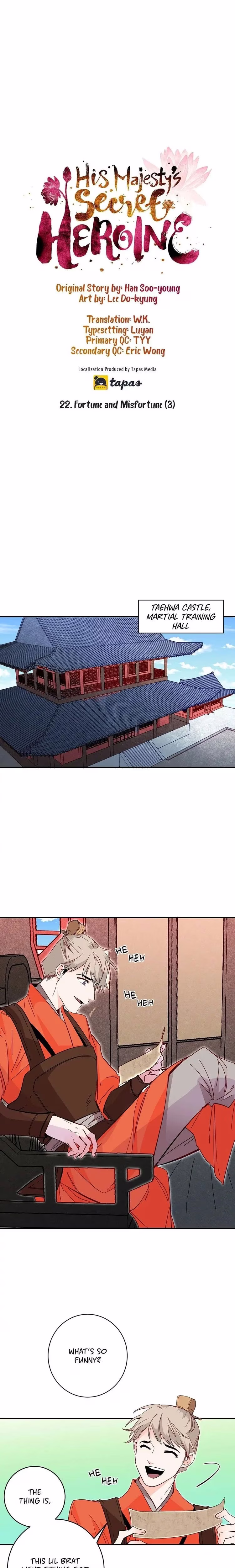 His Majesty's Secret Heroine - Chapter 22 - Part 6