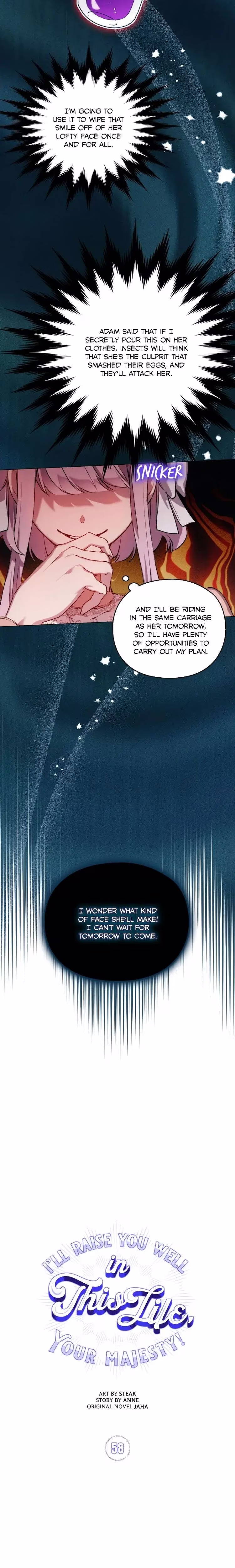 I'll Raise You Well in This Life, Your Majesty! - Chapter 58 - Part 3