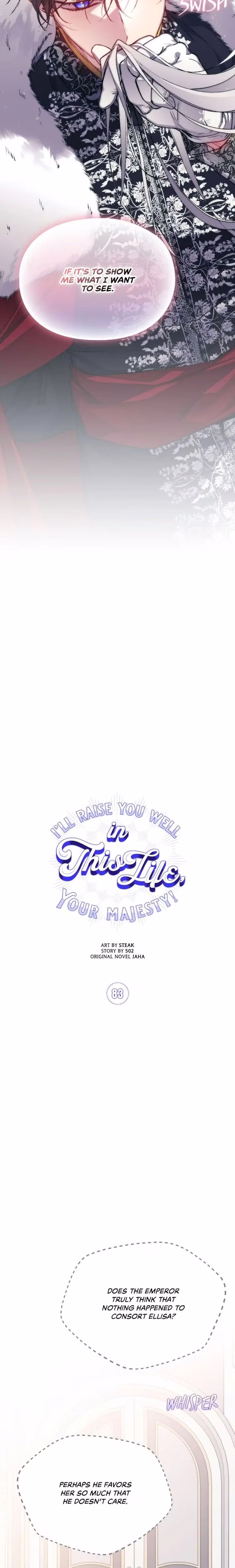 I'll Raise You Well in This Life, Your Majesty! - Chapter 83 - Part 6