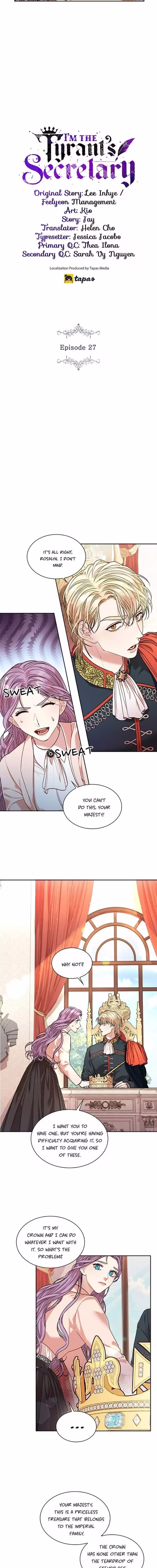 I'm the Tyrant's Secretary - Chapter 28 - Part 3