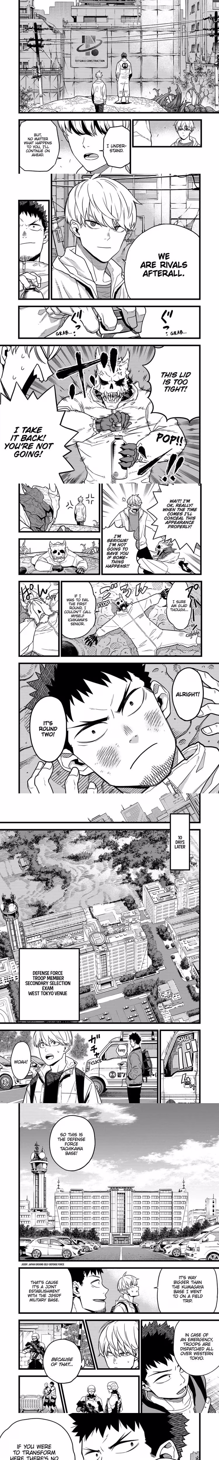 Kaiju No. 8 - Chapter 3 - Part 3