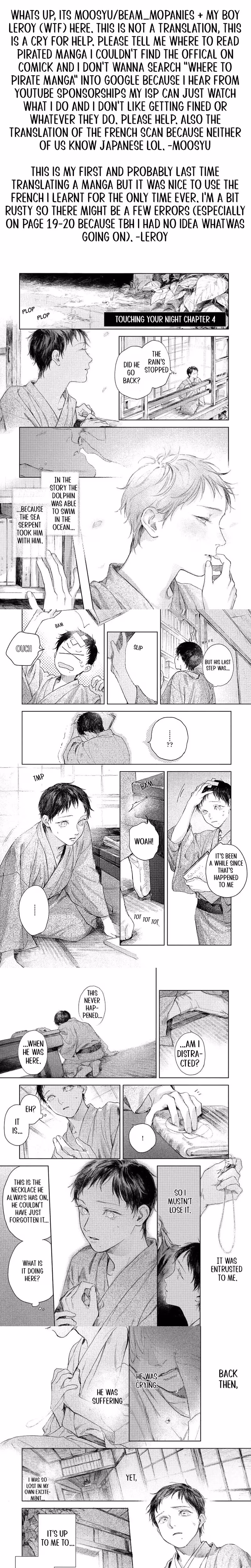Kimi no Yoru ni Fureru - Chapter Chapter 4 - Part 1