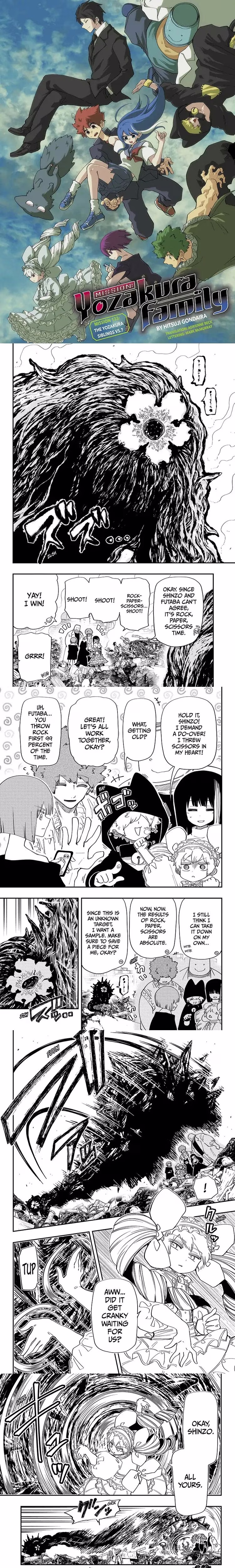 Mission: Yozakura Family - Chapter 137 - Part 1