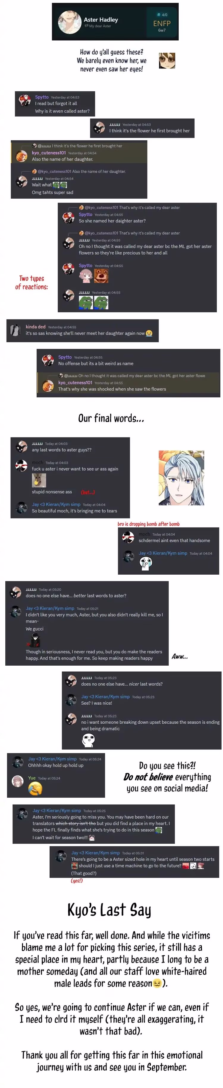 My Dear Aster - Chapter 42 - Part 26