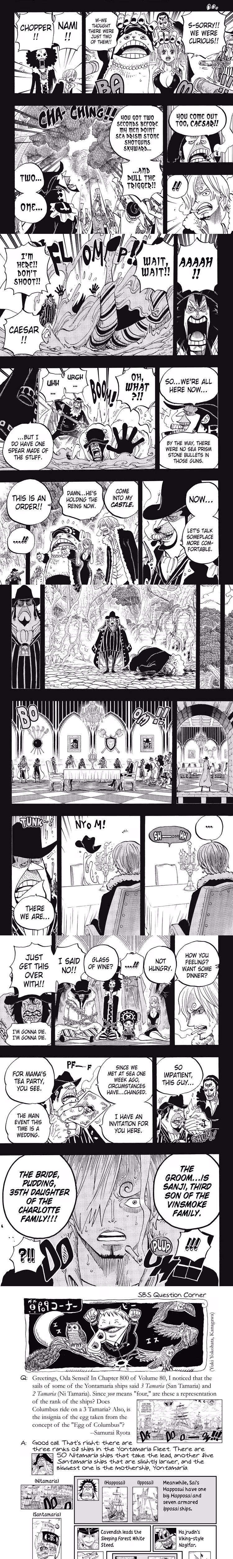 One Piece - Chapter 813 - Part 4