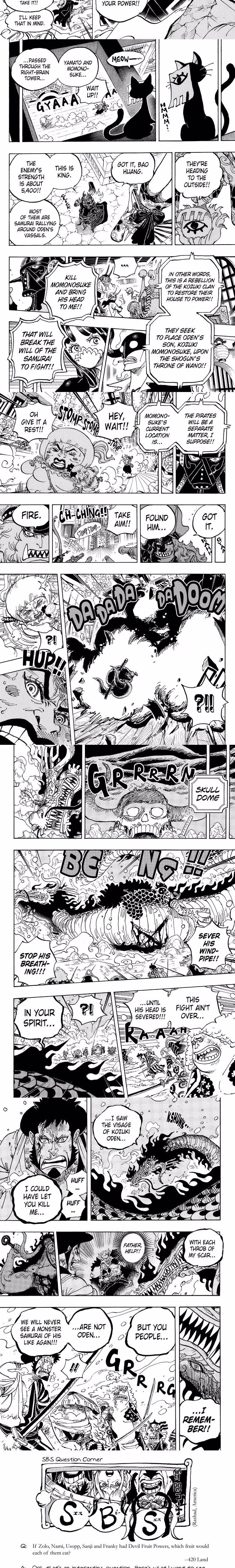 One Piece - Chapter 994 - Part 3