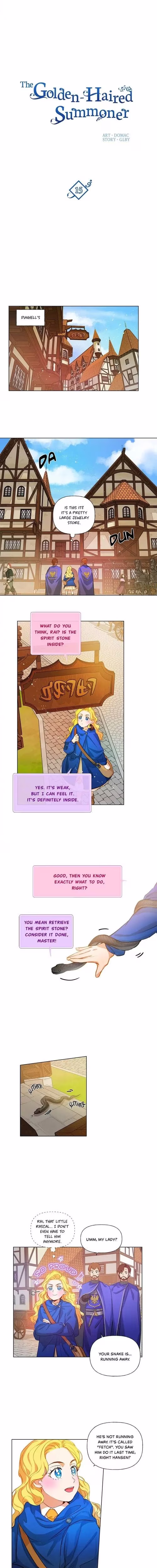 The Golden-Haired Summoner - Chapter 15 - Part 5