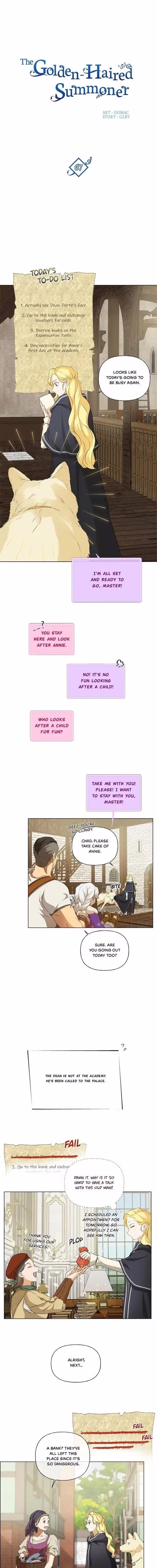 The Golden-Haired Summoner - Chapter 67 - Part 5
