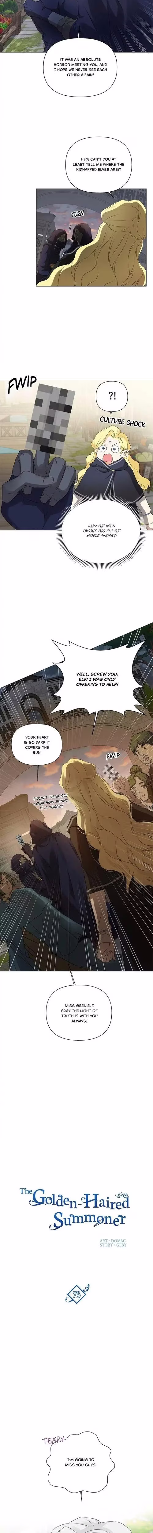 The Golden-Haired Summoner - Chapter 73 - Part 8