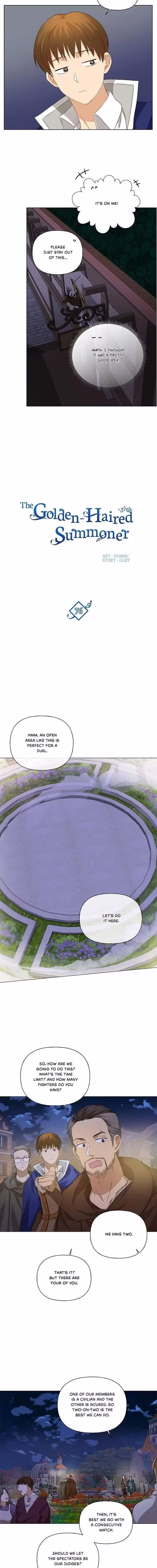 The Golden-Haired Summoner - Chapter 76 - Part 6