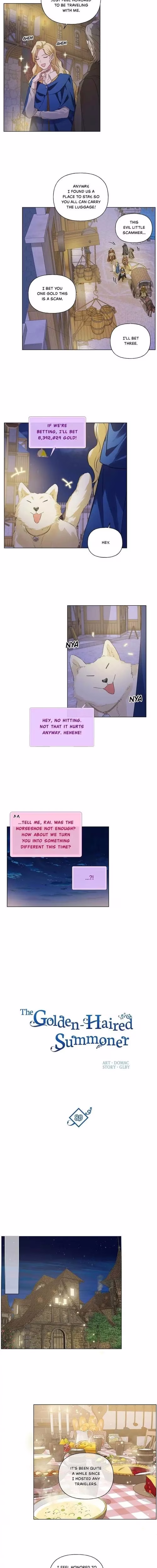 The Golden-Haired Summoner - Chapter 89 - Part 3