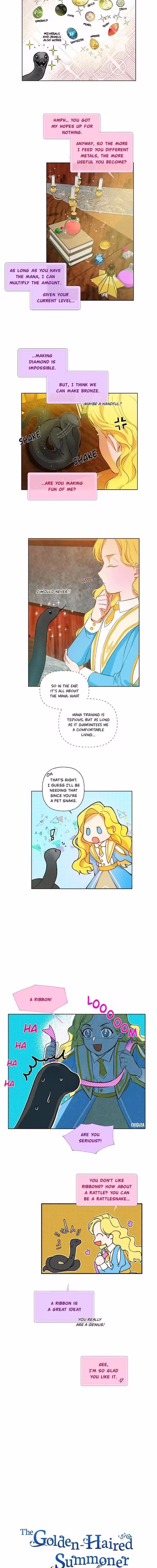 The Golden-Haired Summoner - Chapter 9 - Part 3