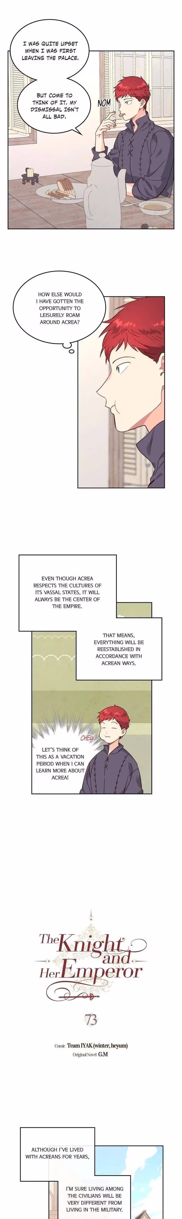 The Knight and Her Emperor - Chapter 73 - Part 3