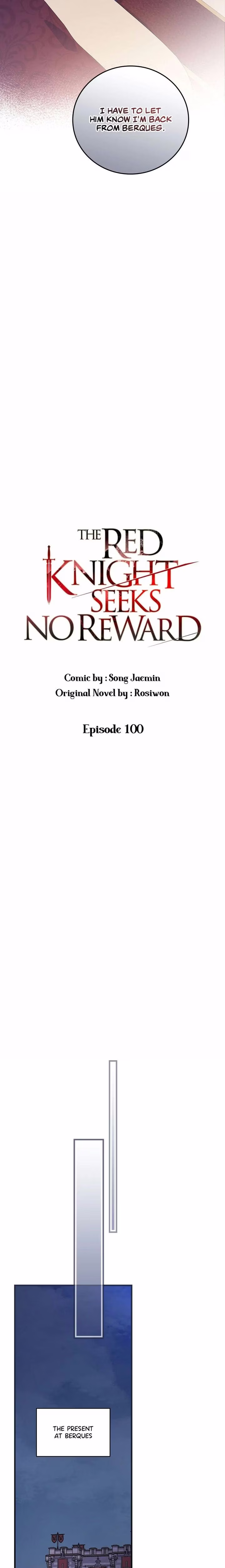 The Red Knight Seeks No Reward - Chapter 100 - Part 5